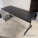 Black Rolling Office Work Table 60" x 24"